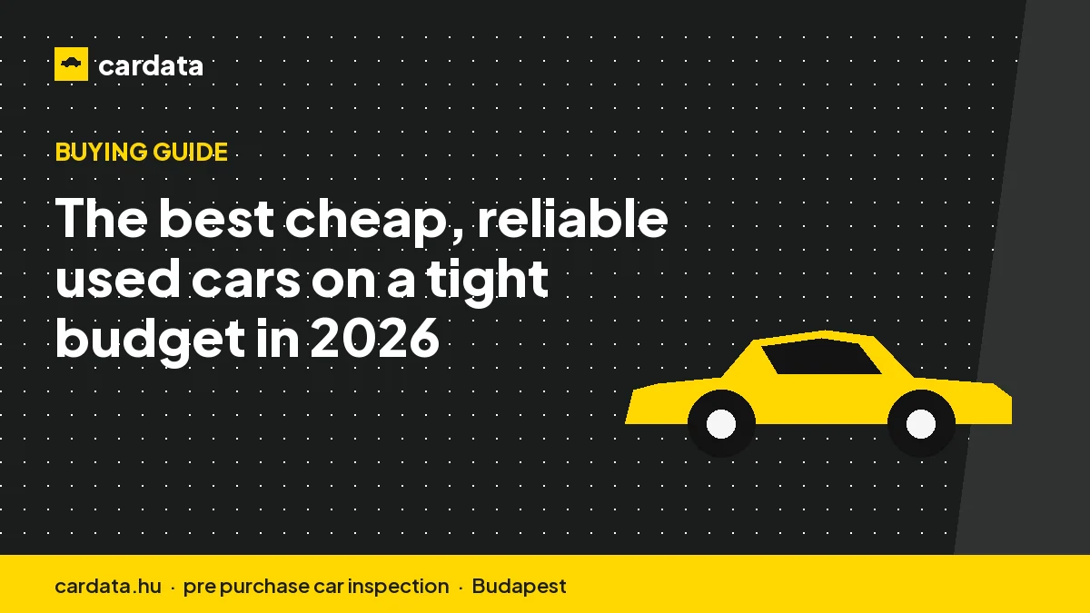 The best cheap, reliable used cars on a tight budget in 2026