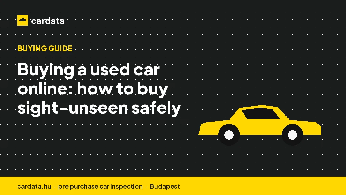 Buying a used car online: how to buy sight-unseen safely