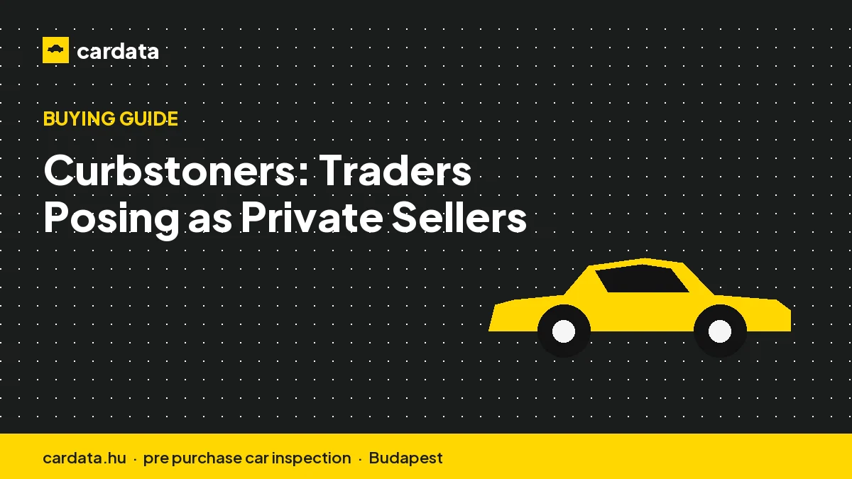 Curbstoners: Traders Posing as Private Sellers