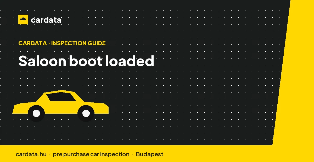 A saloon boot lid lifted to reveal a deep sealed luggage compartment with suitcases stacked out of sight.