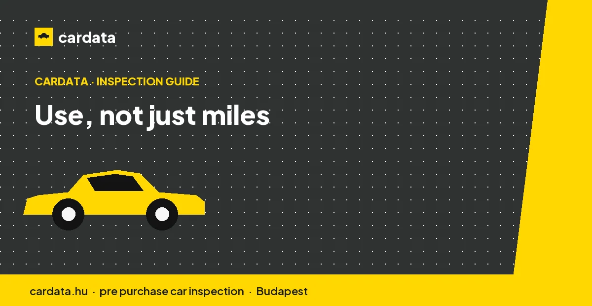 How the miles were covered matters more than the number on the odometer.