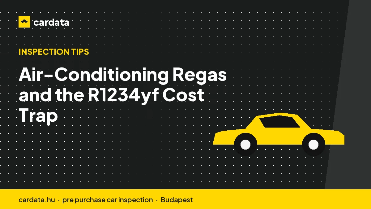 Air-Conditioning Regas and the R1234yf Cost Trap