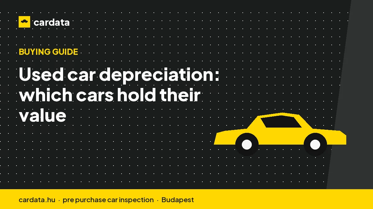 Used car depreciation: which cars hold their value