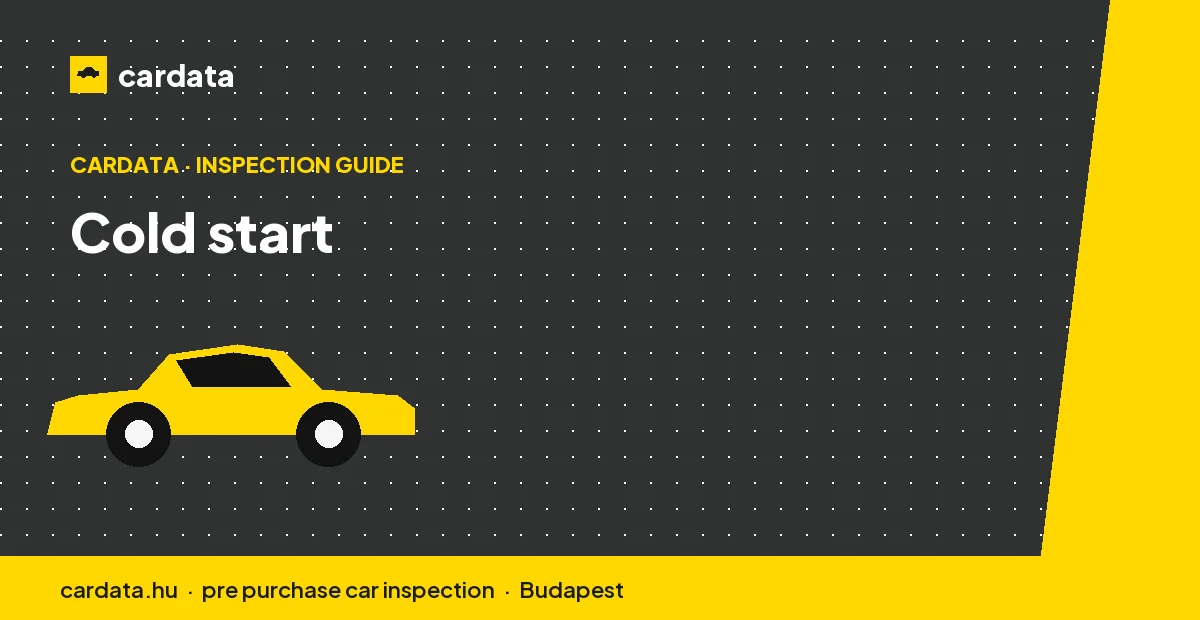 A genuine cold start is the best test - a healthy diesel should catch promptly with little smoke.