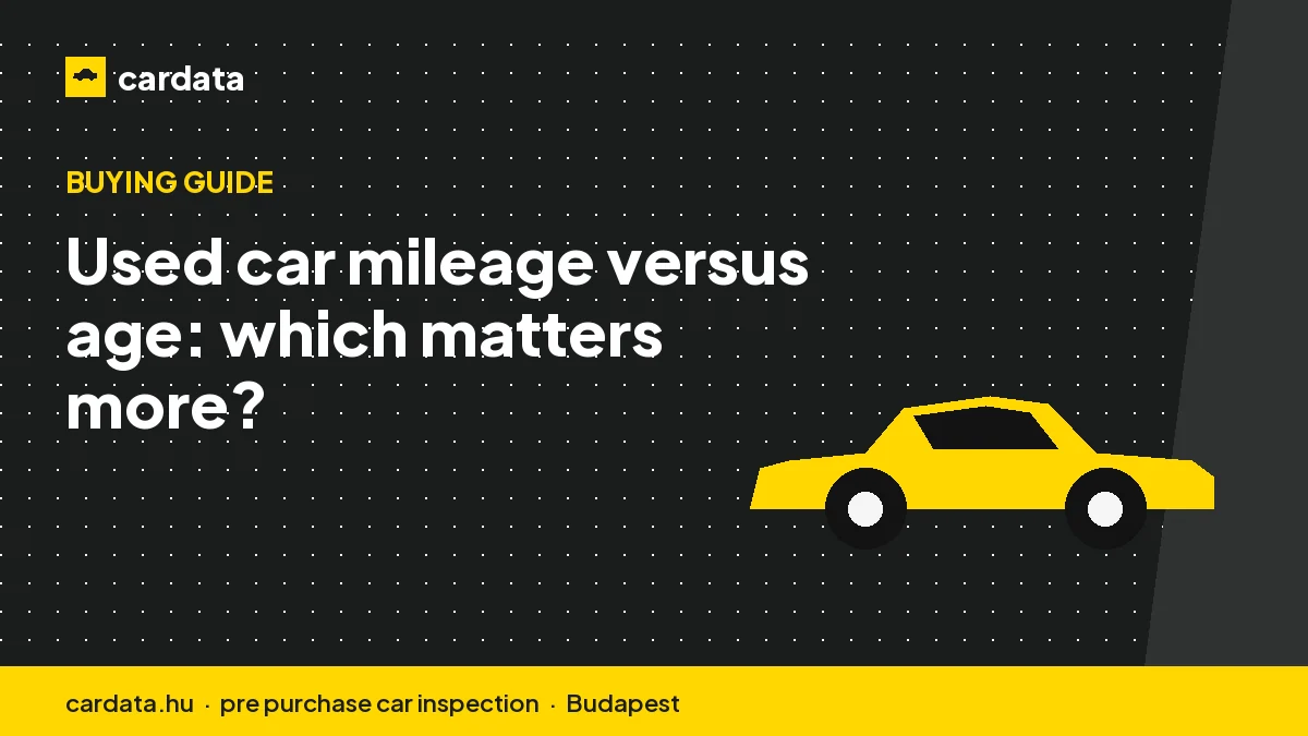 Used car mileage versus age: which matters more?
