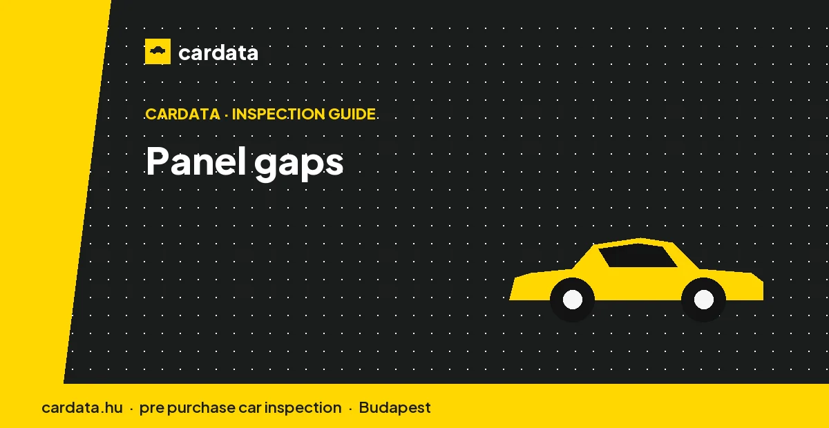 Uneven shut lines and mismatched panel gaps are among the clearest signs of a past repair.