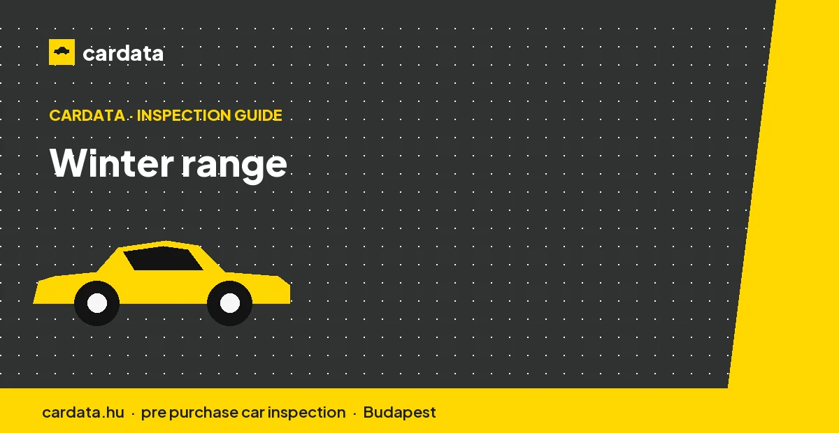 Cold weather cuts an EV's range through battery inefficiency and the energy needed to heat the cabin.